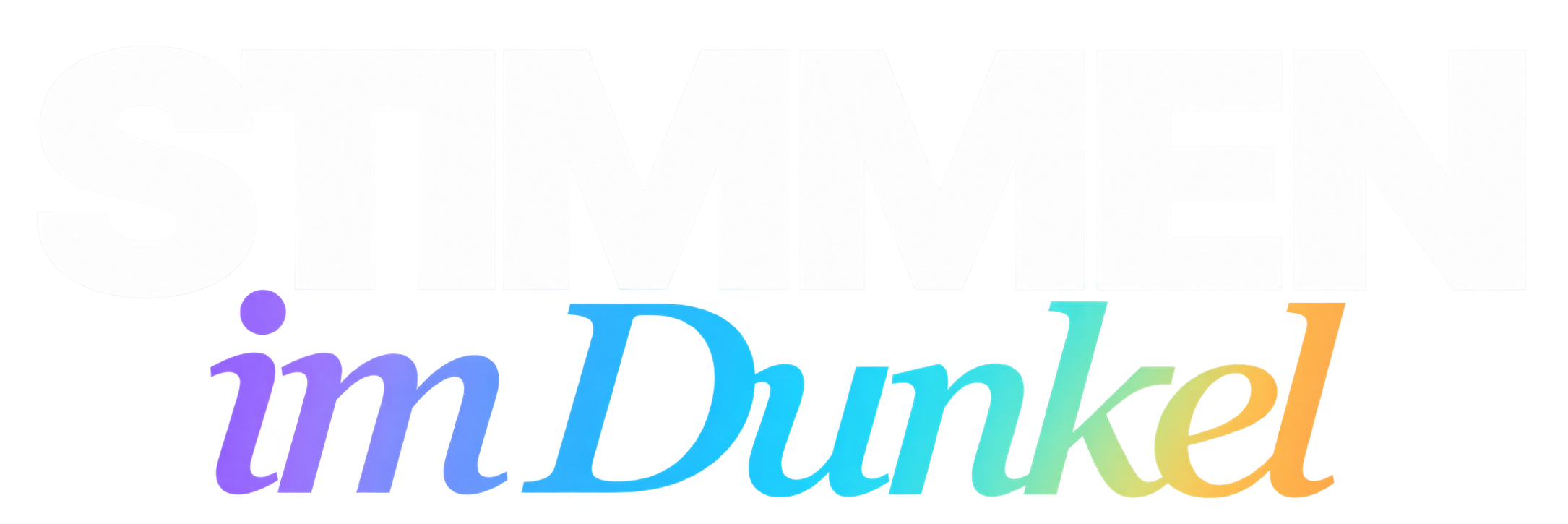 Stimmen im Dunkel - Logo